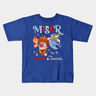 Miser Brothers Cooling & Heating Kids T-Shirt